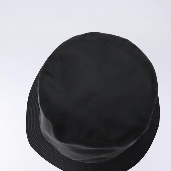 PRADA Bucket Hat Nylon S Black Auth 127060