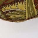 Salvatore Ferragamo Animal Shoulder Bag Canvas Brown Gold Auth 127061-14