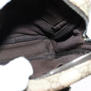 GUCCI GG Supreme Shoulder Bag PVC Beige Silver 122754 Auth 127080-18