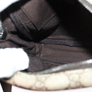 GUCCI GG Supreme Shoulder Bag PVC Beige Silver 122754 Auth 127080-19