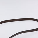 BURBERRY Nova Check Shoulder Bag Canvas Beige Silver Auth 127088-8