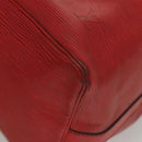 LOUIS VUITTON Epi Petit Noe Shoulder Bag Red M44107 LV Auth 127112-14
