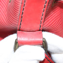 LOUIS VUITTON Epi Petit Noe Shoulder Bag Red M44107 LV Auth 127112-12
