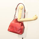 LOUIS VUITTON Epi Petit Noe Shoulder Bag Red M44107 LV Auth 127112-24