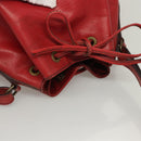 LOUIS VUITTON Epi Petit Noe Shoulder Bag Red M44107 LV Auth 127112-6