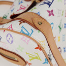 LOUIS VUITTON Monogram Multicolor Priscilla Hand Bag White M40096 Auth 127133SAV-9