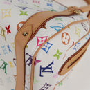LOUIS VUITTON Monogram Multicolor Priscilla Hand Bag White M40096 Auth 127133SAV-16