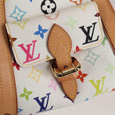 LOUIS VUITTON Monogram Multicolor Priscilla Hand Bag White M40096 Auth 127133SAV-17