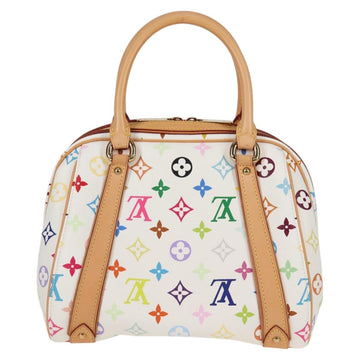 LOUIS VUITTON Monogram Multicolor Priscilla Hand Bag White M40096 Auth 127133V - 0