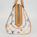 LOUIS VUITTON Monogram Multicolor Priscilla Hand Bag White M40096 Auth 127133SAV-4
