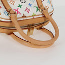 LOUIS VUITTON Monogram Multicolor Priscilla Hand Bag White M40096 Auth 127133SAV-7