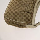 GUCCI GG Canvas Web Sherry Line Bag 3Set Beige Auth 127135-12