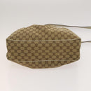 GUCCI GG Canvas Web Sherry Line Bag 3Set Beige Auth 127135-15