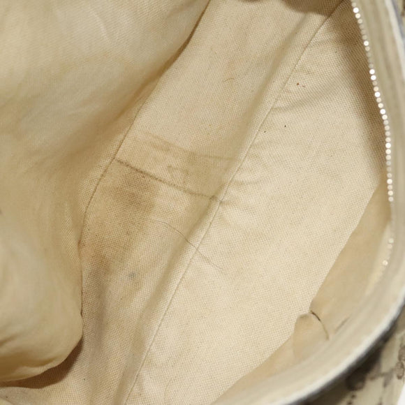 GUCCI GG Canvas Web Sherry Line Bag 3Set Beige Auth 127135