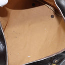 Christian Dior Trotter Canvas Hand Bag Beige Gold Auth 127152-12