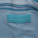 BURBERRY Nova Check Hand Bag PVC Beige Auth 127155-18