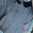 BURBERRY Nova Check Hand Bag PVC Beige Auth 127155-10