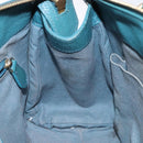 BURBERRY Nova Check Hand Bag PVC Beige Auth 127155-19