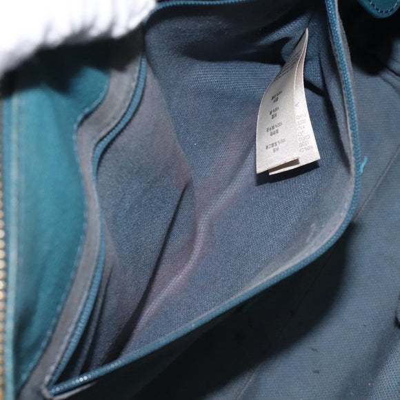 BURBERRY Nova Check Hand Bag PVC Beige Auth 127155