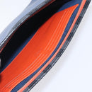 LOUIS VUITTON Epi Pochette Voyager MM Pouch Blue M62912 LV Auth 127163-20