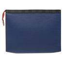 LOUIS VUITTON Epi Pochette Voyager MM Pouch Blue M62912 LV Auth 127163-2