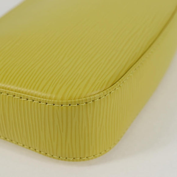 LOUIS VUITTON Epi Pochette Accessoires Pouch Pistachian M40975 LV Auth 127164V