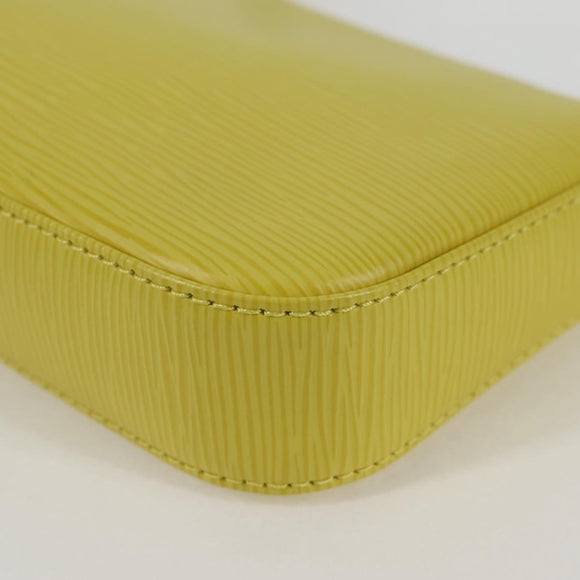 LOUIS VUITTON Epi Pochette Accessoires Pouch Pistachian M40975 LV Auth 127164V