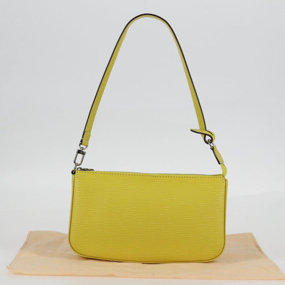 LOUIS VUITTON Epi Pochette Accessoires Pouch Pistachian M40975 LV Auth 127164V