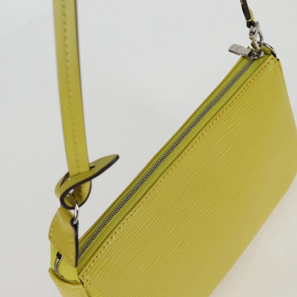 LOUIS VUITTON Epi Pochette Accessoires Pouch Pistachian M40975 LV Auth 127164V