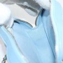 CHANEL Matelasse Chain Shoulder Bag Lamb Skin Blue Gold CC Auth 127168SM-25