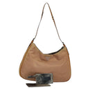 PRADA Shoulder Bag Nylon Brown Auth 127172-1