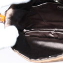 PRADA Shoulder Bag Nylon Brown Auth 127172-18