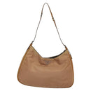 PRADA Shoulder Bag Nylon Brown Auth 127172-2