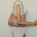 PRADA Shoulder Bag Nylon Brown Auth 127172-24
