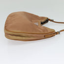 PRADA Shoulder Bag Nylon Brown Auth 127172-5