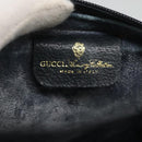 GUCCI GG Supreme Sherry Line Shoulder Bag PVC Navy Gold 010 378 Auth 127173-15