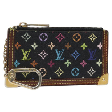 LOUIS VUITTON Monogram Multicolor Pochette Cles Coin Purse M13664 Auth 127182