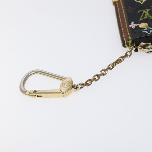 LOUIS VUITTON Monogram Multicolor Pochette Cles Coin Purse M13664 Auth 127182