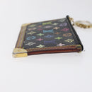 LOUIS VUITTON Monogram Multicolor Pochette Cles Coin Purse M13664 Auth 127182-3