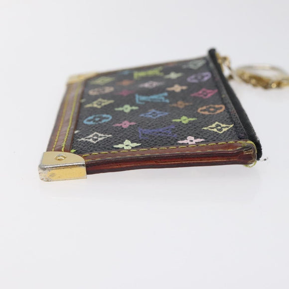 LOUIS VUITTON Monogram Multicolor Pochette Cles Coin Purse M13664 Auth 127182
