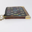 LOUIS VUITTON Monogram Multicolor Pochette Cles Coin Purse M13664 Auth 127182-4
