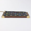 LOUIS VUITTON Monogram Multicolor Pochette Cles Coin Purse M13664 Auth 127182-6