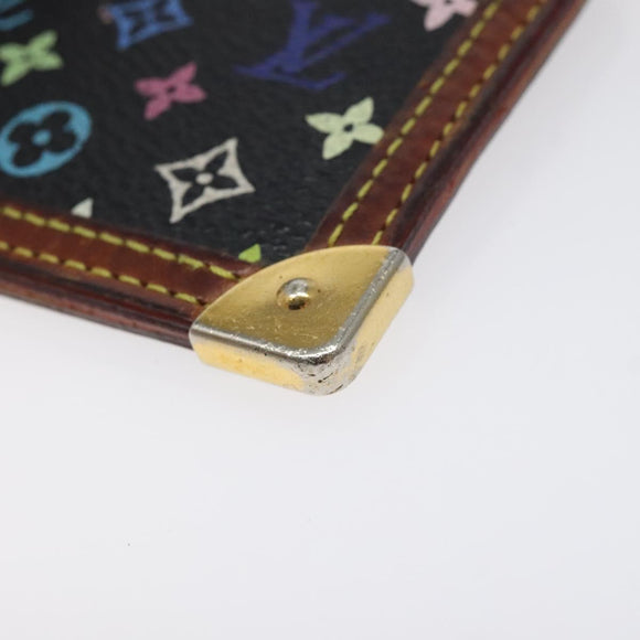 LOUIS VUITTON Monogram Multicolor Pochette Cles Coin Purse M13664 Auth 127182