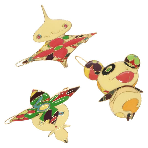 LOUIS VUITTON Characters Baretta metal White M92595 LV Auth 127183