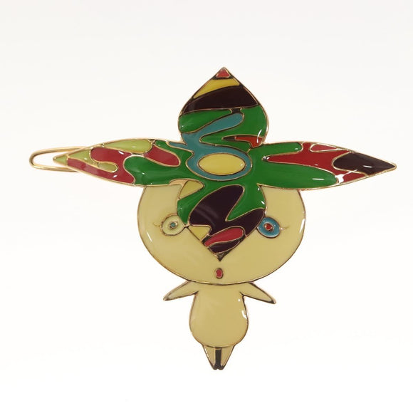 LOUIS VUITTON Characters Baretta metal White M92595 LV Auth 127183