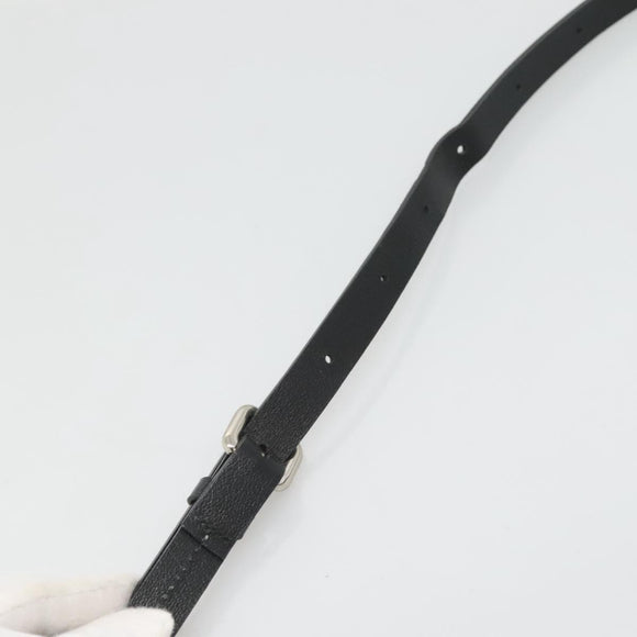 BURBERRY Nova Check Blue Label Shoulder Bag Nylon White Auth 127186