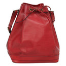 LOUIS VUITTON Epi Noe Shoulder Bag Red M44007 LV Auth 127203-1