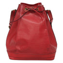 LOUIS VUITTON Epi Noe Shoulder Bag Red M44007 LV Auth 127203-13