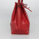 LOUIS VUITTON Epi Noe Shoulder Bag Red M44007 LV Auth 127203-3