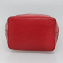 LOUIS VUITTON Epi Noe Shoulder Bag Red M44007 LV Auth 127203-5